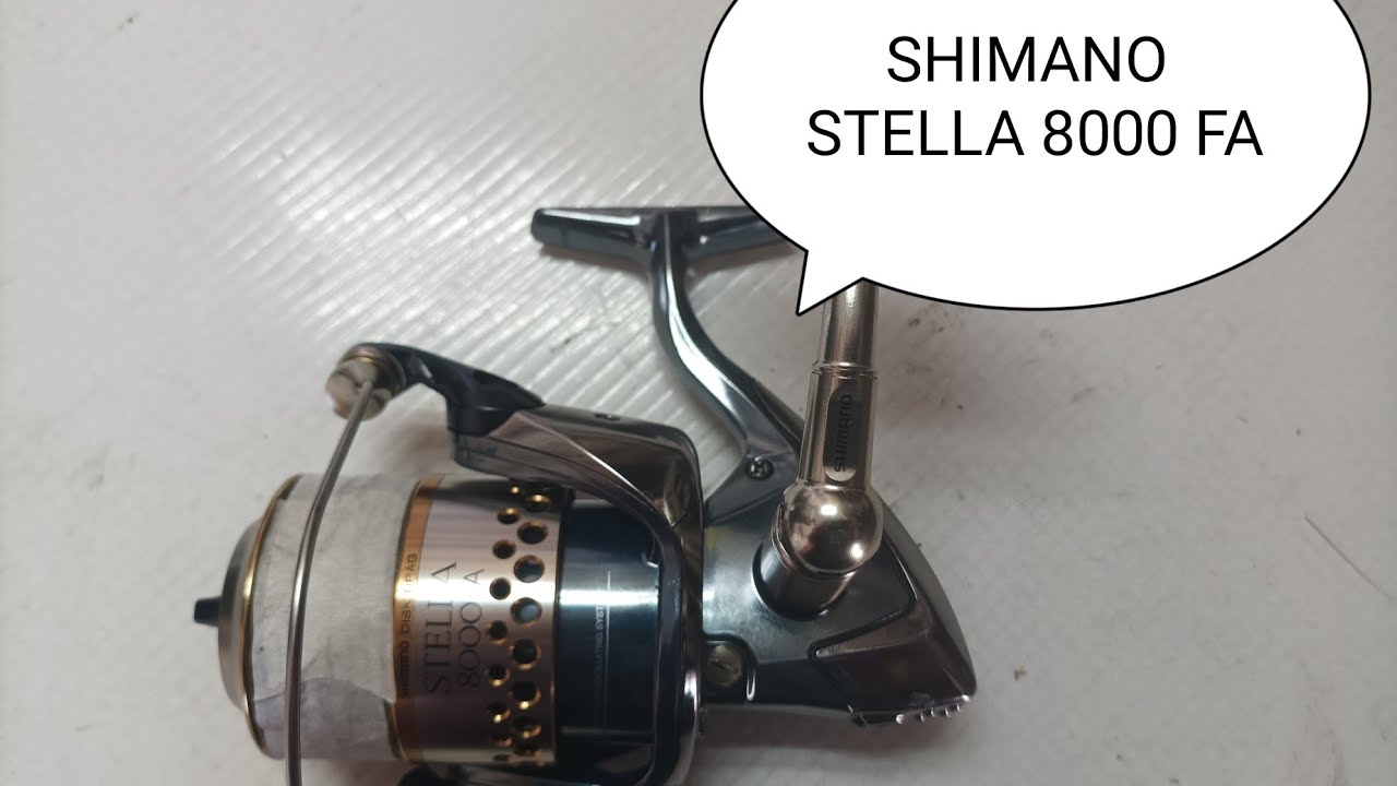 moulinet shimano stella 8000 fa CARRETE O REEL DE PESCA STELLA 8000 FA