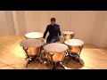 Timpani solo etude 1  scherzo by tom freer