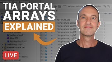 🔴 Introduction to Arrays in TIA Portal (Live Workshop)