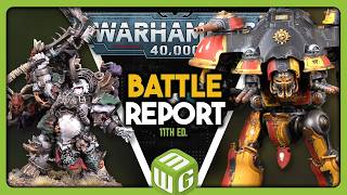 120 Poxwalkers | Death Guard vs Imperial Knights Warhammer 40K 11th Edition Battle Report
