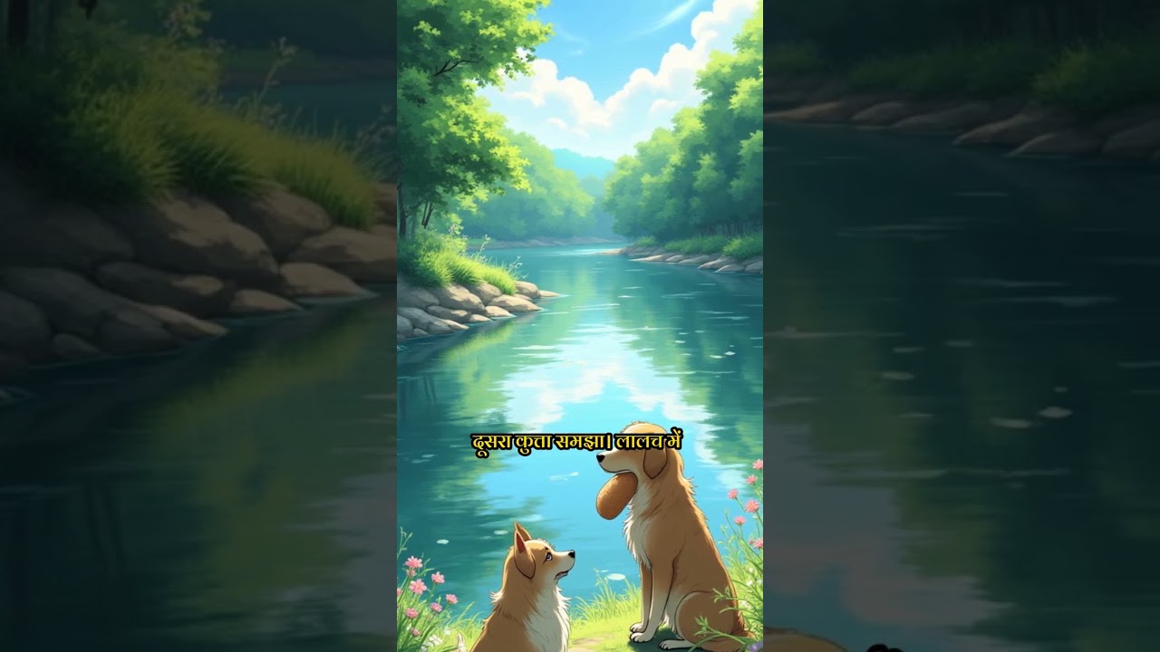 The Dog and the Bread – A Lesson on Greed 🐕