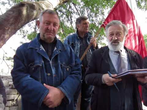 ილია მართლის საზოგადოების აქცია მერაბ კოსტავას ეზოში  (2018 წლის 11 აპრილი)