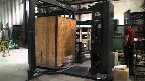 Wulftec SML150 & VM 9440 Strapper Wrapper Combo1