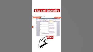 Page number #ms #pagination #mswordinhindi