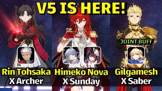 NEW UPADTE! V5 IS HERE! E0S1 Himeko Nova, Rin Tohsaka & Gilgamesh | MOC 12 - HSR 4.4