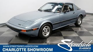 Player Profile 1985 Mazda RX7 GSL for sale | 4705-CHA