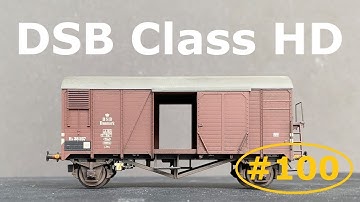 DSB Class HD from Heljan - Unboxing and Weathering