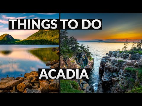 Video: Nacionālais parks Acadia: 15 populārākās apskates vietas un apskates vietas, kempings un kur apmeties tālāk