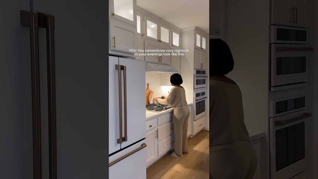 A perfect evening at home🤎 