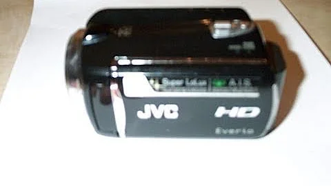My New HD JVC Everio Camcorder GZ-HD620BU Overview