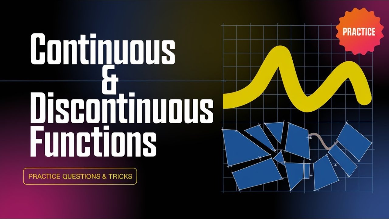 Continuous Discontinuous Practice Questions