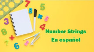 Number strings en español | Lección 14