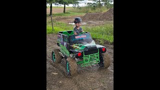 Ride-On Grave Digger Gets a New Motor Upgrade (More Speed & Power)