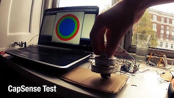 CapSense w. Arduino - Capacitive Sensing