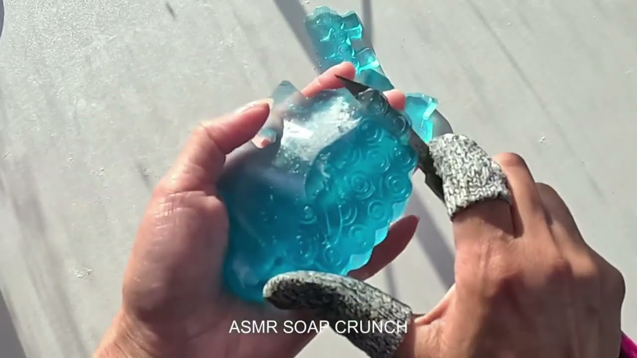 SOFT Soap Cutting ASMR Satisfying Sounds