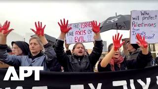 Israeli Protesters Call For End To War With Iran In Tel Aviv Apt