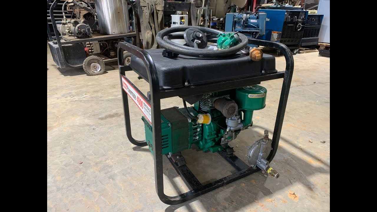 Coleman Powermate 4000 Tri-Fuel Portable Generator