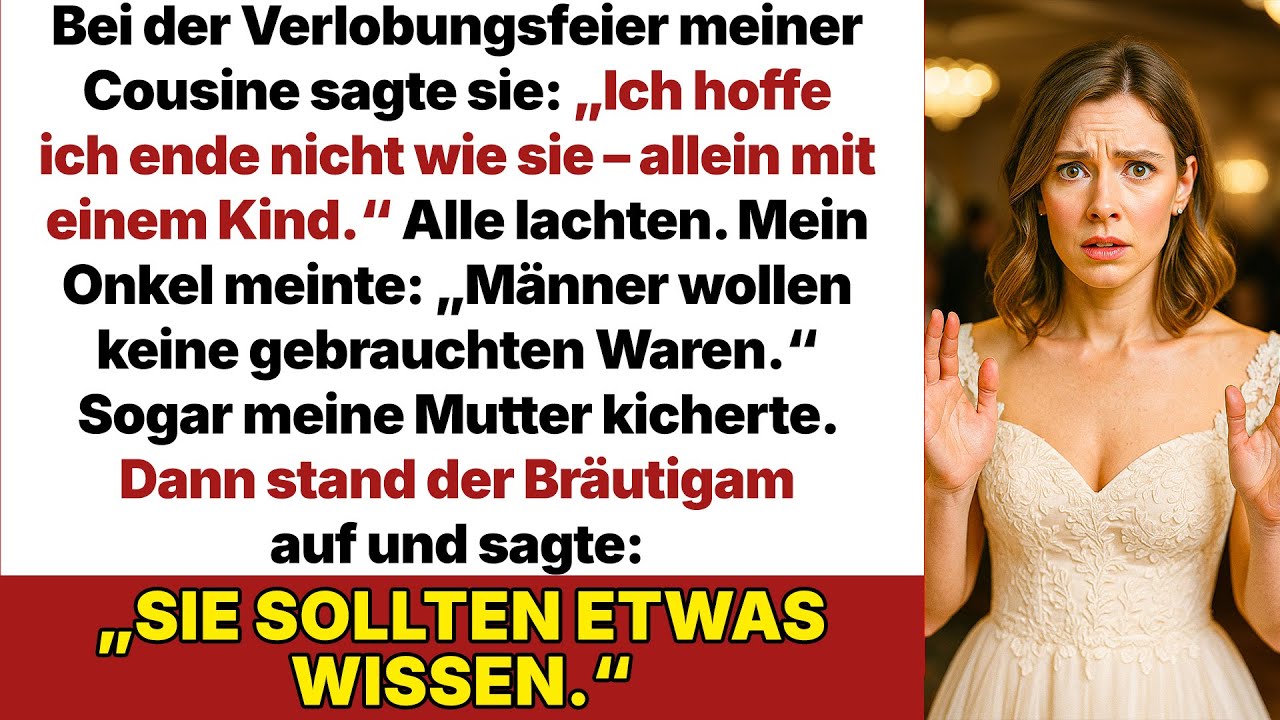 Sie lachten über mich, weil ich alleinerziehend war – bis der Bräutigam verriet, was ich für ihn tat