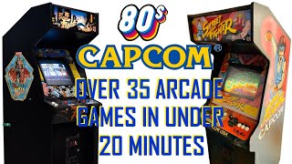Over 35 80s Capcom Arcade Games In Under 20 Minutes
This video features gameplay footage and flyers from over 35 different arcade games produced by Capcom in the 1980s.
Join this channel to get access to perks:
https://www.youtube.com/channel/UCYTgDQWuWvmDdVSP8cl2NoA/join
#capcom #arcade #retrogaming Over 35 80s Capcom Arcade Games In Under 20 Minutes