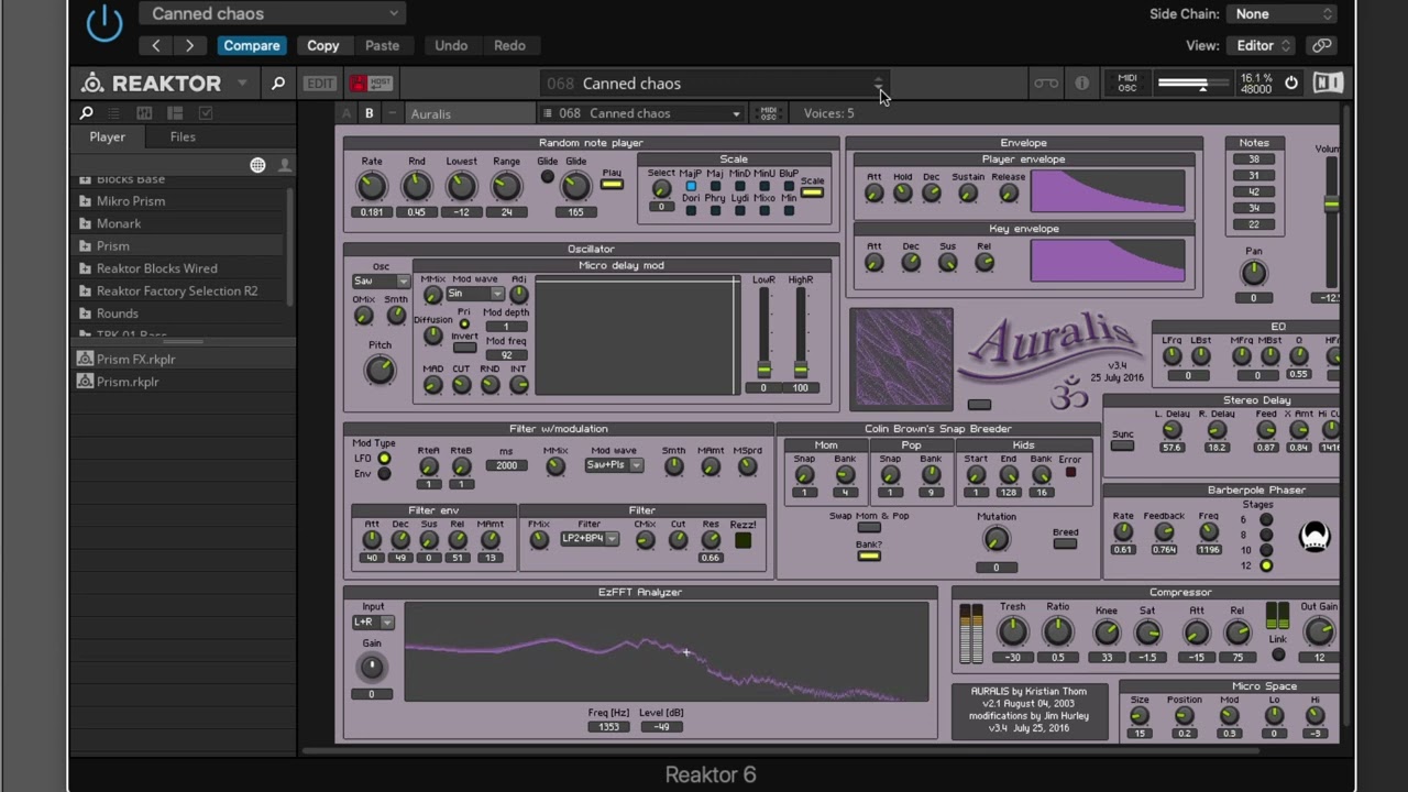 Auralis - Native Instruments Reaktor User Library Free VST (2022)