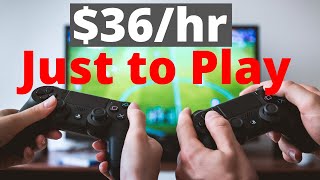 How to Make $36/hour Just PLAYING VIDEO GAMES (2021 | Make Money Online screenshot 2