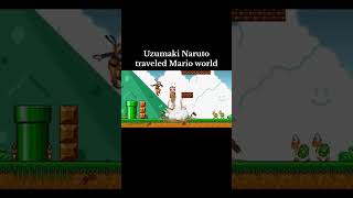 Naruto na terra do Mario world