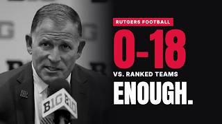 Rutgers Has to Fire Greg Schiano. Here's Why. Update
