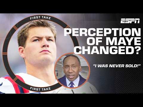 Why Stephen A.'s attitude hasn't changed about Drake Maye 🏈 'I was never sold!' | First Take