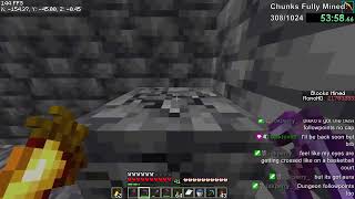 Digging 1024 Chunks in Minecraft | Session 388 (August 22nd, 2026)