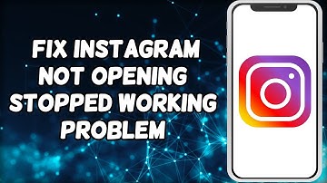 Fix Instagram App Stopped Working Or Crashed | Instagram Keeps Stopping Problem | Instagram Crashed