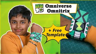 How To Make Ben 10 Omniverse Omnitrix Diy Functional Alien Omnitrix Easy Craft With Free Template