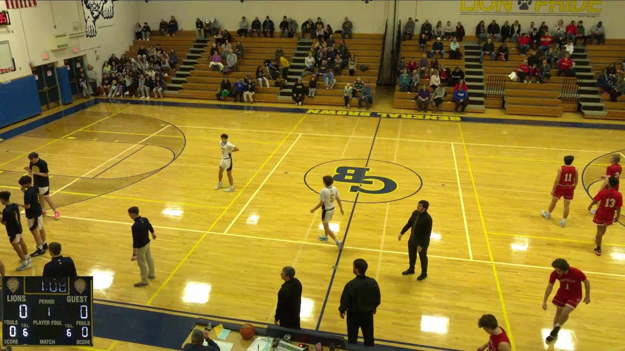 General Brown High School vs Lowville Mens JV Basketball YouTube