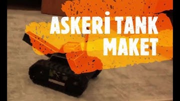 arduino askeri tank maketi kontrol: hc06 Bluetooth modül ile mobil kontrollü