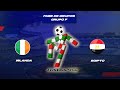 PES2021 - MUNDIAL ITALIA 90 | Grupo F | Jornada 2 | 🇮🇪 Irlanda (Eire) 🆚 🇪🇬 Egipto| FUMA