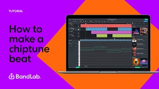 How to make a chiptune beat using BandLab's free web Mix Editor (BandLab Tutorial) screenshot 4