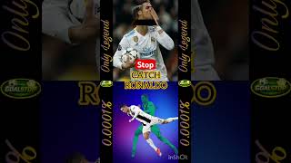 Catch Ronaldo Stop Challenge #stopchallenge #football #neymar