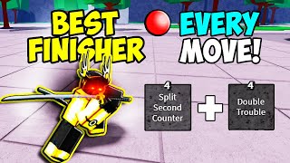 Famous What If You Use All MOVES + SPLIT SECOND FINISHER in The Strongest Battlegrounds Wealth