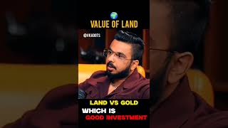 land vs gold in investment #motivation#podcast#investing#money #inspiration#successboost