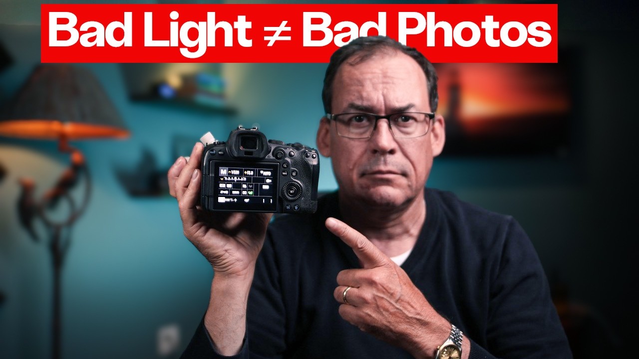 BAD LIGHT isn’t really the problem.  HERE’S WHAT IS.