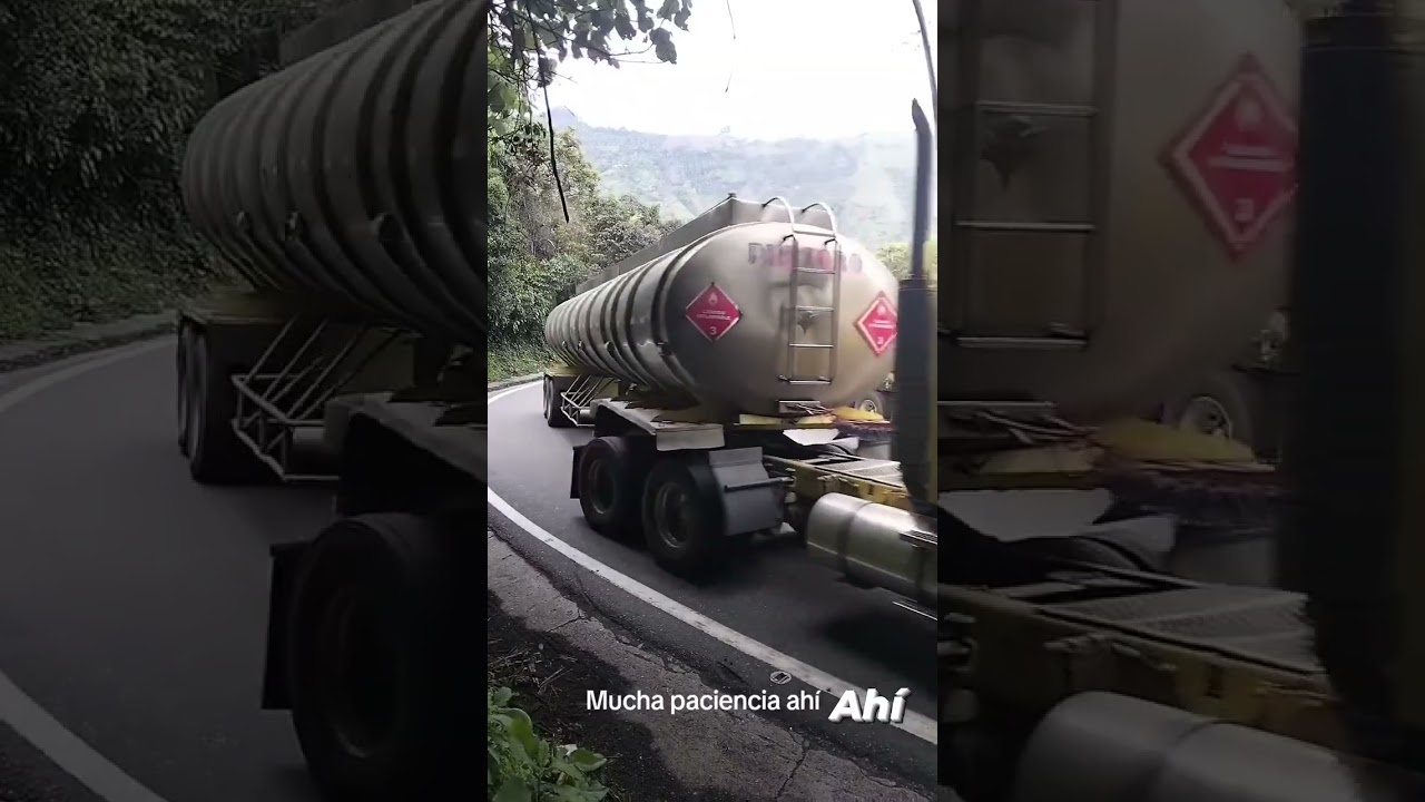 “Un error y es el abismo: tractomulas en rutas extremas”