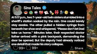 At 5:17 p.m., two 7-year-old twin sisters stumbled into a sheriff’s station soaked by the rain...