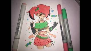 [CANDY GORE] [SPEEDPAINT] ~Watermelons!~