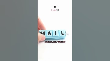 💌 Cutie3D Alphabet Keycap Set Keycap Clicker Keychain #shorts #3dprinting #clicker #keychain