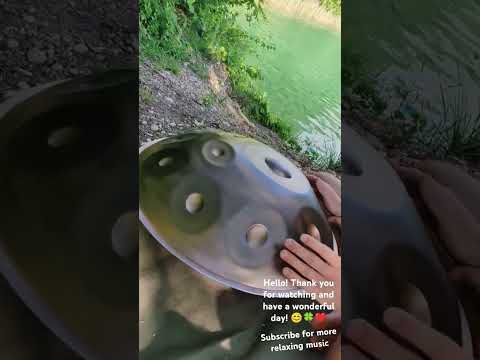 Relaxing Handpan Music by the River