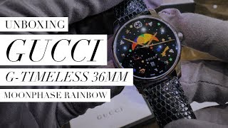 gucci watch moon phase