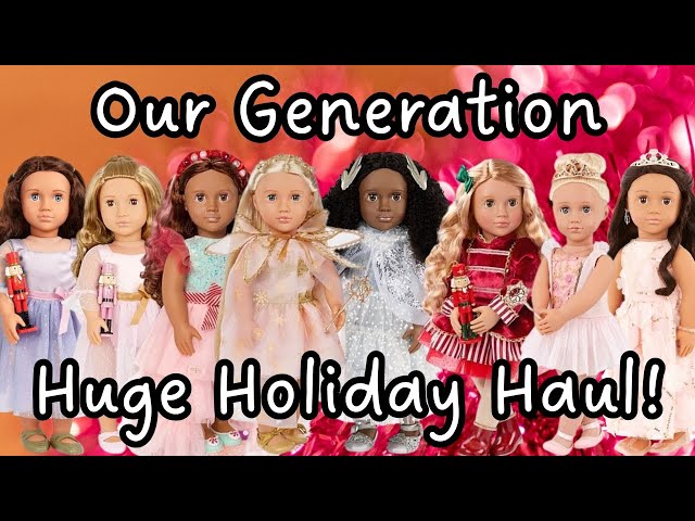 NEW OG Our Generation Nutcracker Dolls Collection! HUGE Christmas  Holiday Theme Unboxing HAUL! - YouTube