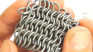 CHAIN MAILLE TUTORIAL European 6 in 1