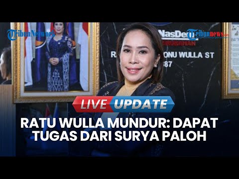 🔴LIVE UPDATE | Mundur Walau Unggul, Caleg Nasdem Ratu Wulla: Dapat Tugas dari Surya Paloh