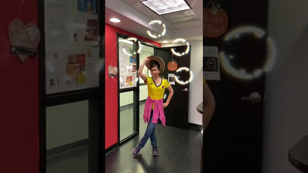 Hispanic dress up like your flag Fashion show