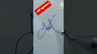 Arif name signature Arif name signature